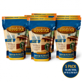 Woodrich EFC-38 Wood Cleaner & Mild Stripper 3750 - 10 lbs