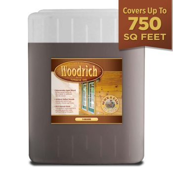 Timber Oil Deep Pentrating Wood Stain Wood Deck Fence Siding Stain Woodrich Brand 5 gallons 750 SQ FT