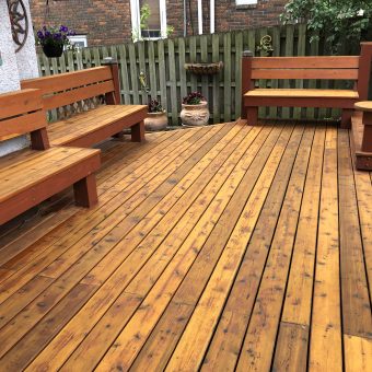 How I Prefer to Stain a Wood Deck