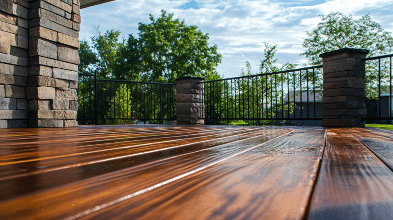 deck cleaner and stain