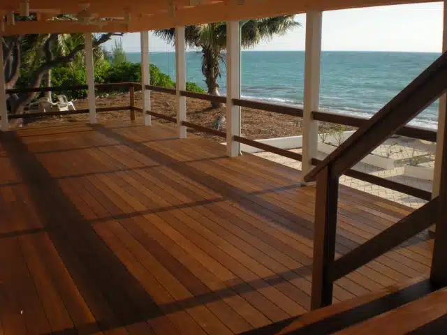 deck cleaner and stain