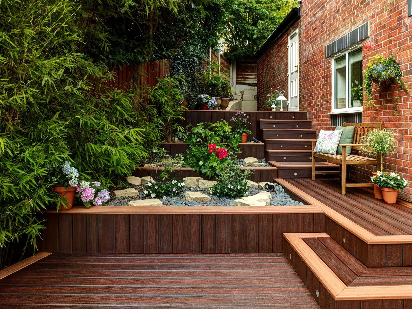 Backyard Deck Space