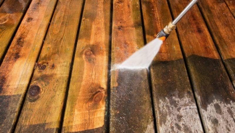 Remove Mold From Wood Deck, Fence or Siding