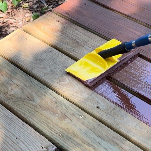 Stain Pressure Treated Wood
